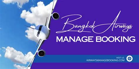 bangkok airways manage booking